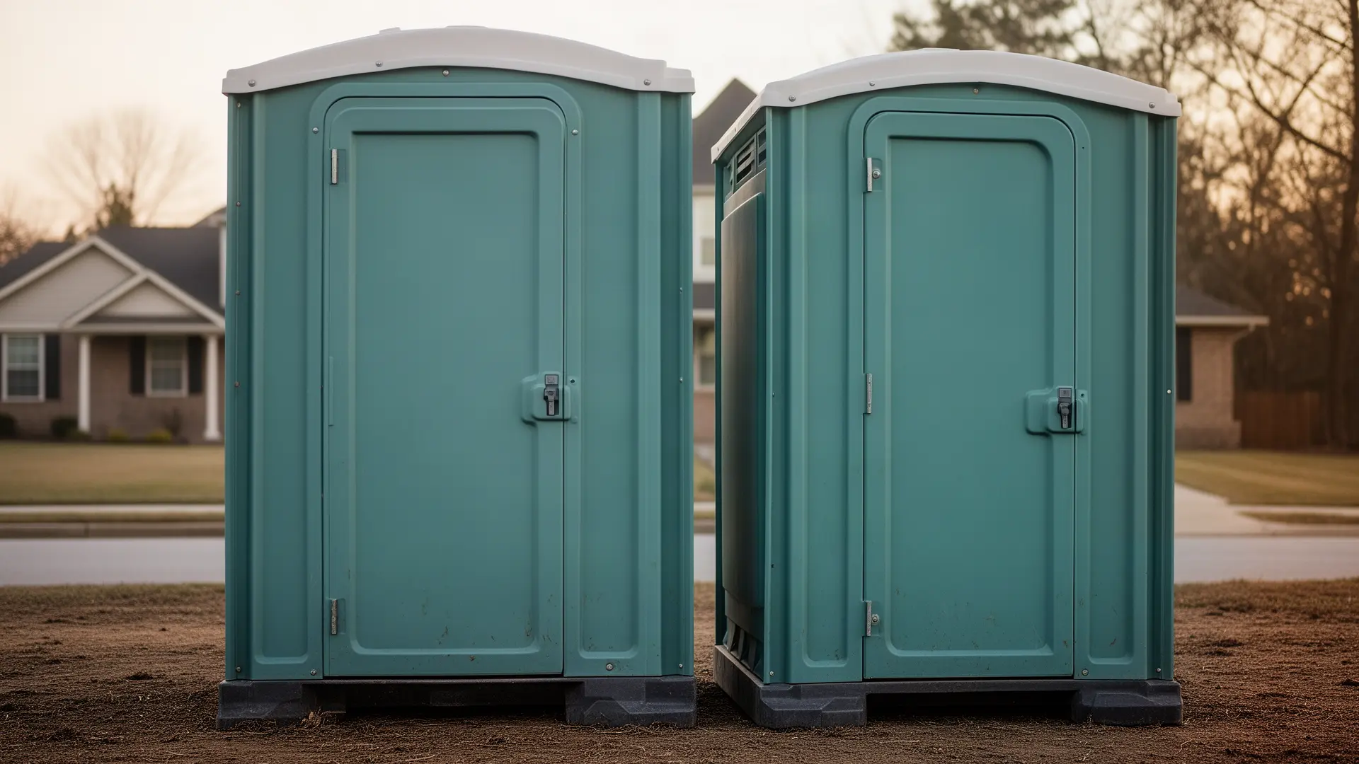 Clean porta potty unit from KM & Sons Porta Potty Rental in Jacksonville, FL